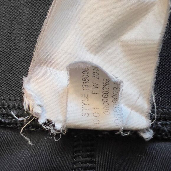 Under Armour Legging L Black Gray UA HeatGear Jacquard Ankle Crop Compression - Picture 5 of 10